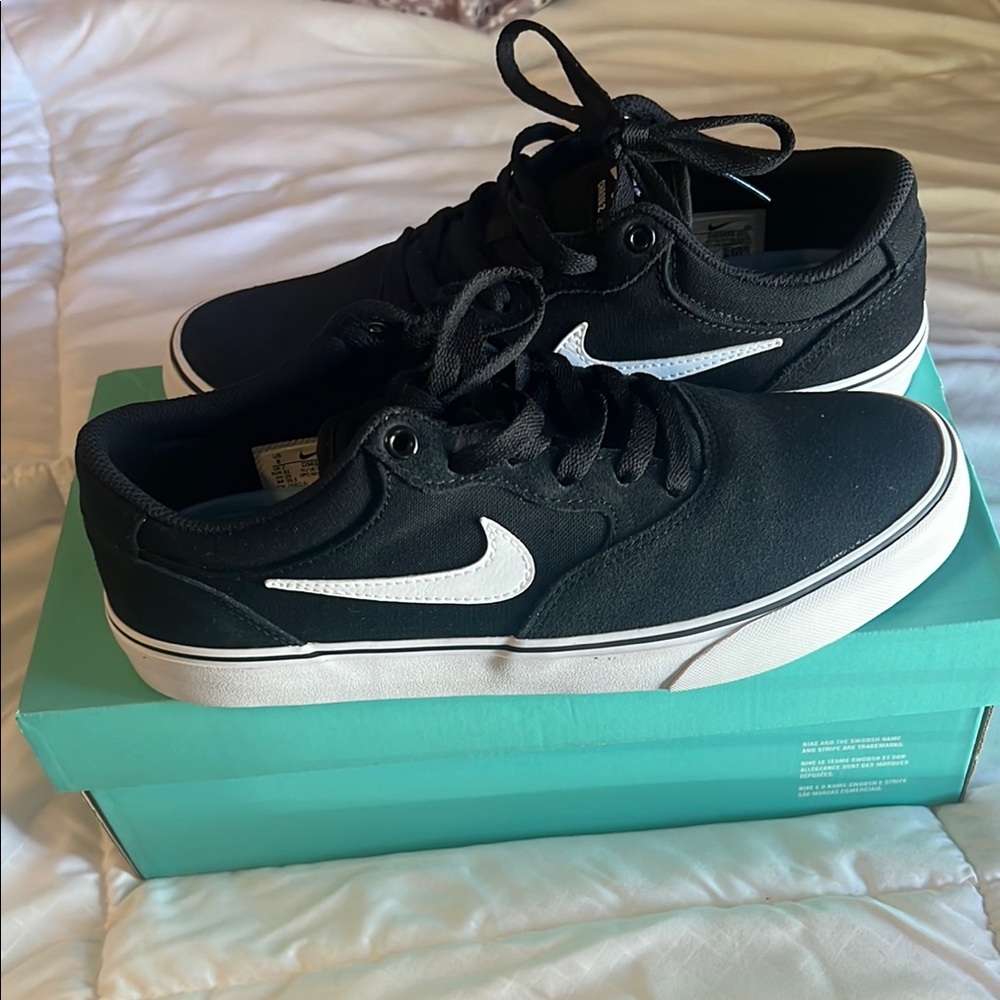Nike Black and White Sneakers